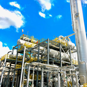 Plant Where Ethane Rejection Takes Place