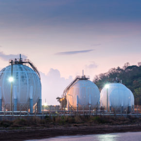 3 Natural Gas Tank Refineries.